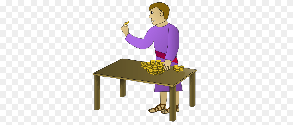 Researcher Collecting Data Clip Art, Baby, Person, Furniture, Table Free Png Download