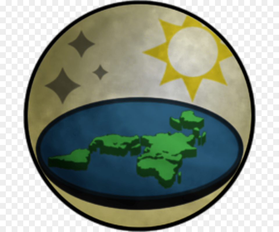 Researches Flat Earth, Sphere, Plate, Symbol, Disk Free Png Download