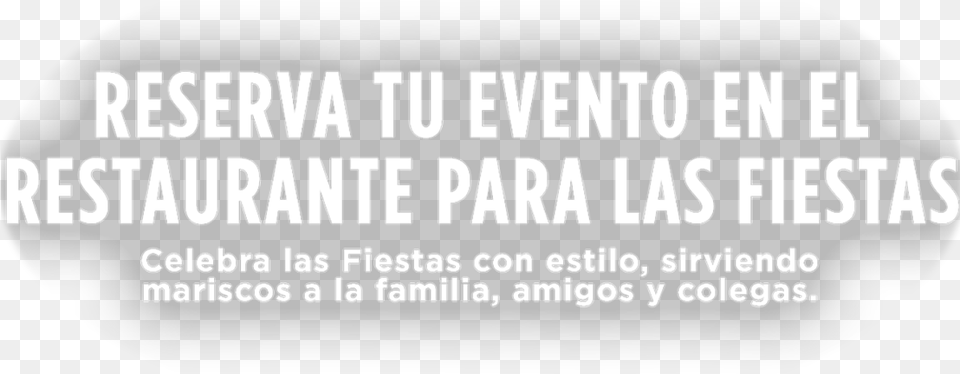 Reserva Tu Evento En Elrestaurante Para Las Fiestas Wildlife Conservation Society, People, Person, Text, Letter Png Image