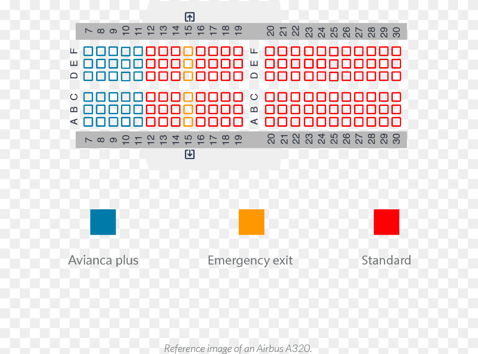 Reserve Your Empty Seat And Travel With More Space Ubicacin Sillas Avin Avianca, Computer Hardware, Electronics, Hardware, Monitor Free Png Download