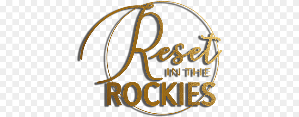 Reset In The Rockies Calligraphy, Logo, Text Free Transparent Png