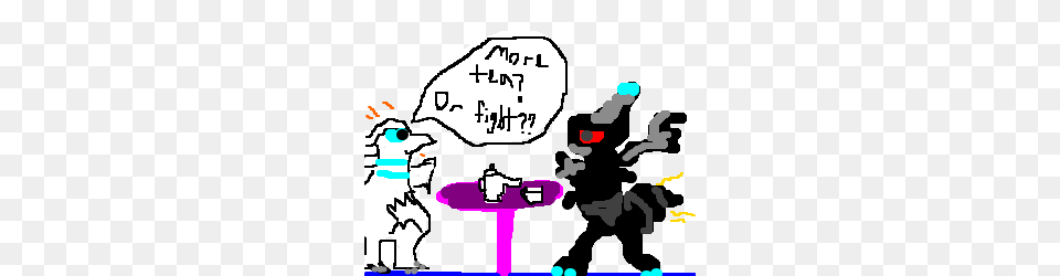 Reshiram And Zekrom Are Having A Tea Party, Baby, Person, Ice Cream, Food Png Image