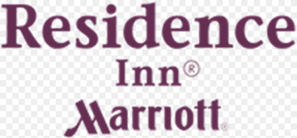 Residence Inn Marriott Logo, Purple, Text Png Image