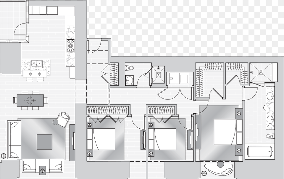 Residences Vista Floor Plan, Diagram, Cad Diagram, Floor Plan Png