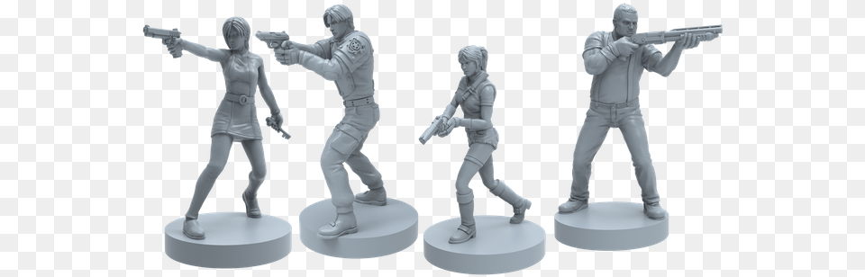 Resident Evil 2 B Files Expansion Board Game Steamforged Resident Evil Miniatures Game, Adult, Person, Man, Male Png Image