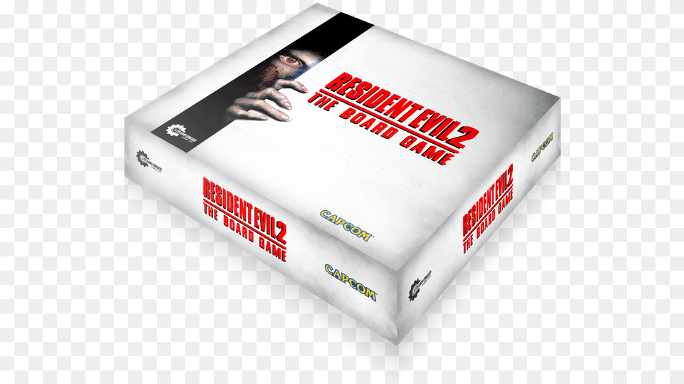 Resident Evil 2 Board Game Box, Book, Publication, Adult, Male Free Png Download