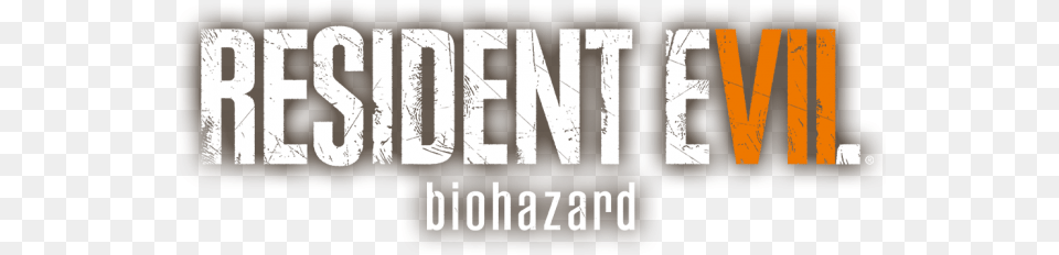 Resident Evil 7 Logo Resident Evil 7 Biohazard Pc Download, Sticker, Scoreboard, Text Free Transparent Png