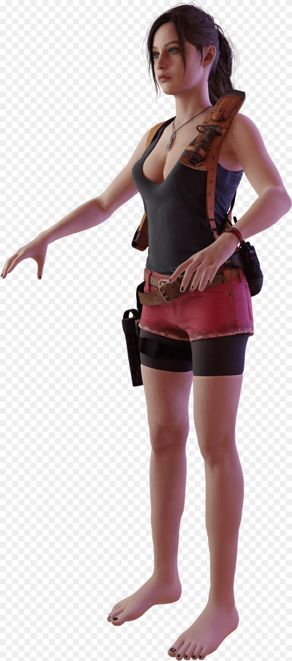 Resident Evil 7 Resident Evil 2 Remake Barefoot Mod, Shorts, Person, Body Part, Clothing Png