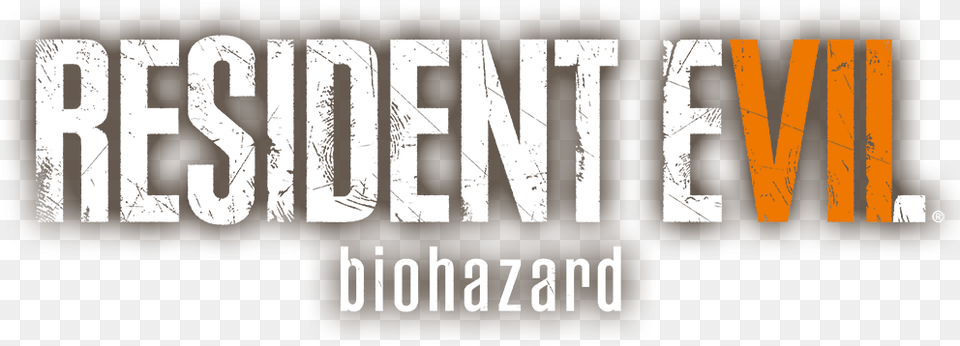 Resident Evil 7 Title, Sticker, Logo, Text, Advertisement Png Image