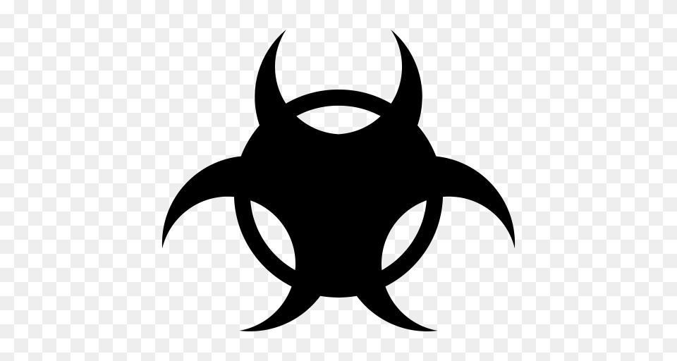 Resident Evil Biohazard Evil Halloween Icon With And Vector, Gray Free Png Download