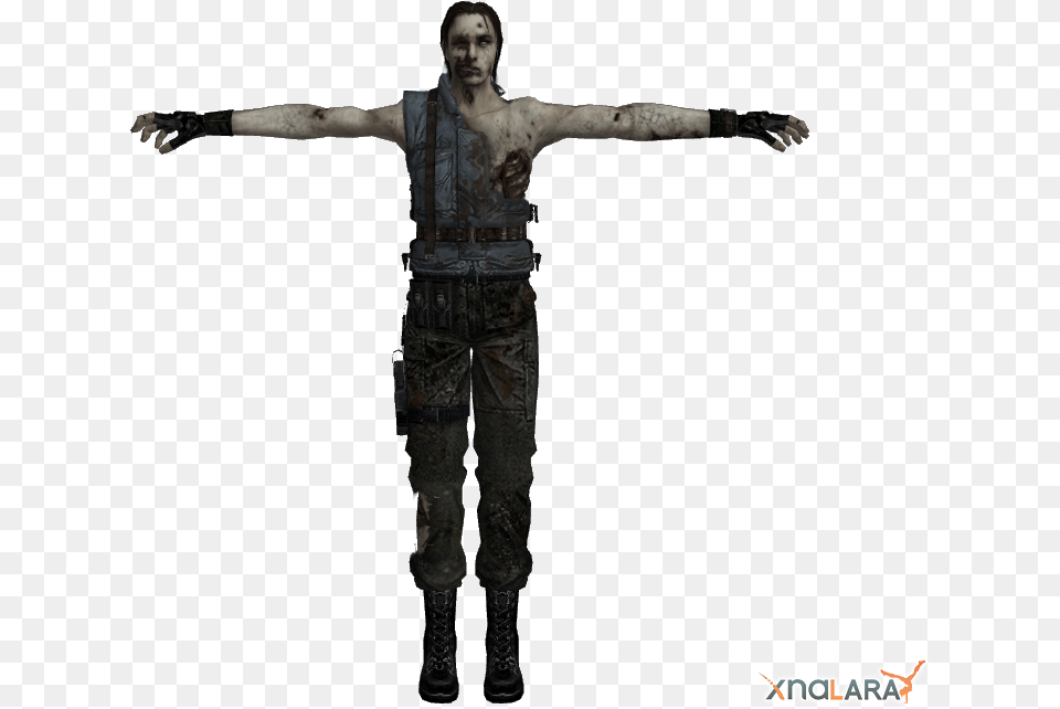 Resident Evil Forest Speyer Zombie, Symbol, Cross, Person, Man Free Png Download