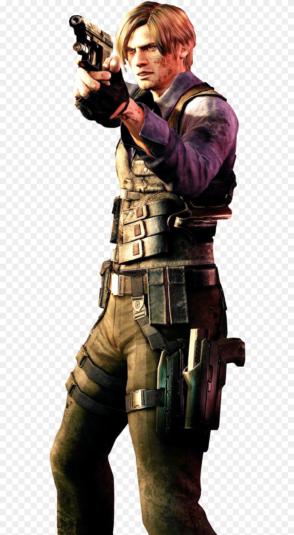 Resident Evil Leon Resident Evil 6, Weapon, Firearm, Gun, Handgun Free Png