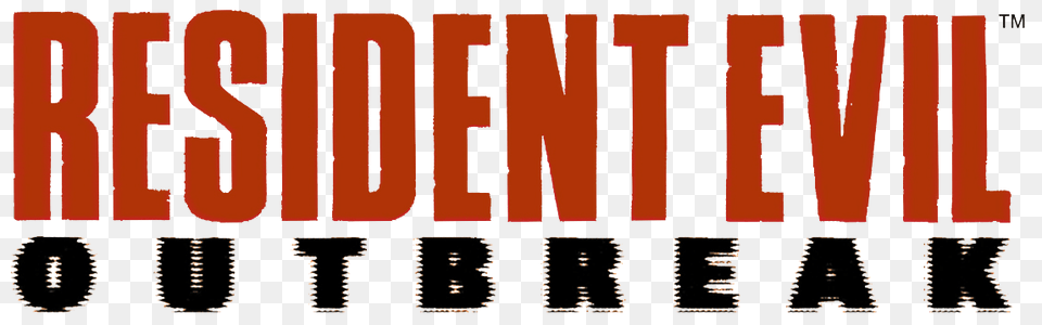 Resident Evil Outbreak European Logo, Text Png Image