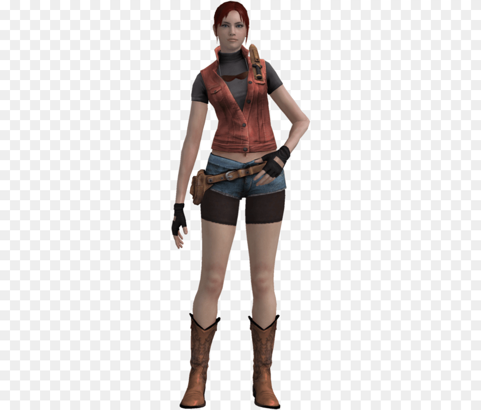 Resident Evil Revelations 2 Claire, Vest, Clothing, Glove, Person Png