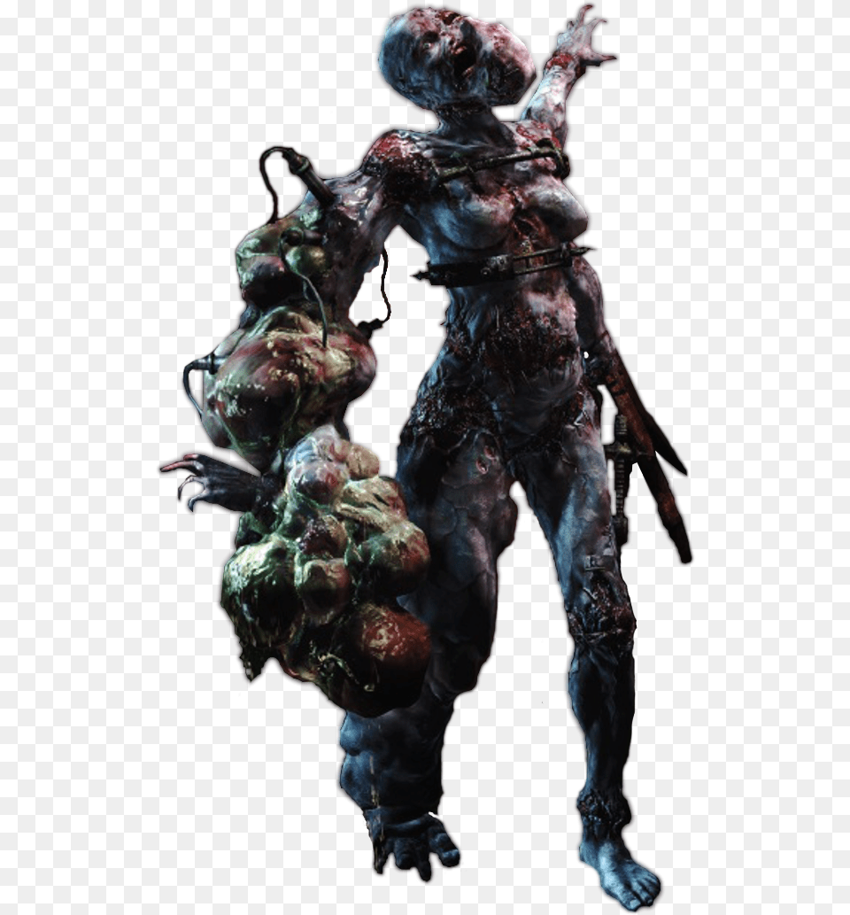 Resident Evil Revelations 2 Splasher, Alien, Person, Art, Painting Free Png