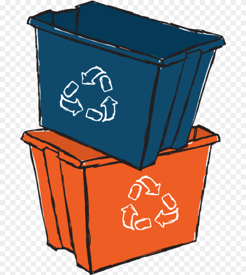 Residential Alachua Country Recycles Waste Container Lid, Recycling Symbol, Symbol Free Png Download