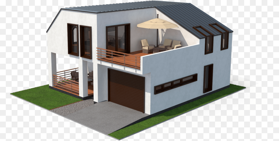 Residential Commercial Construction Horizontal, Architecture, Housing, House, Villa Free Transparent Png