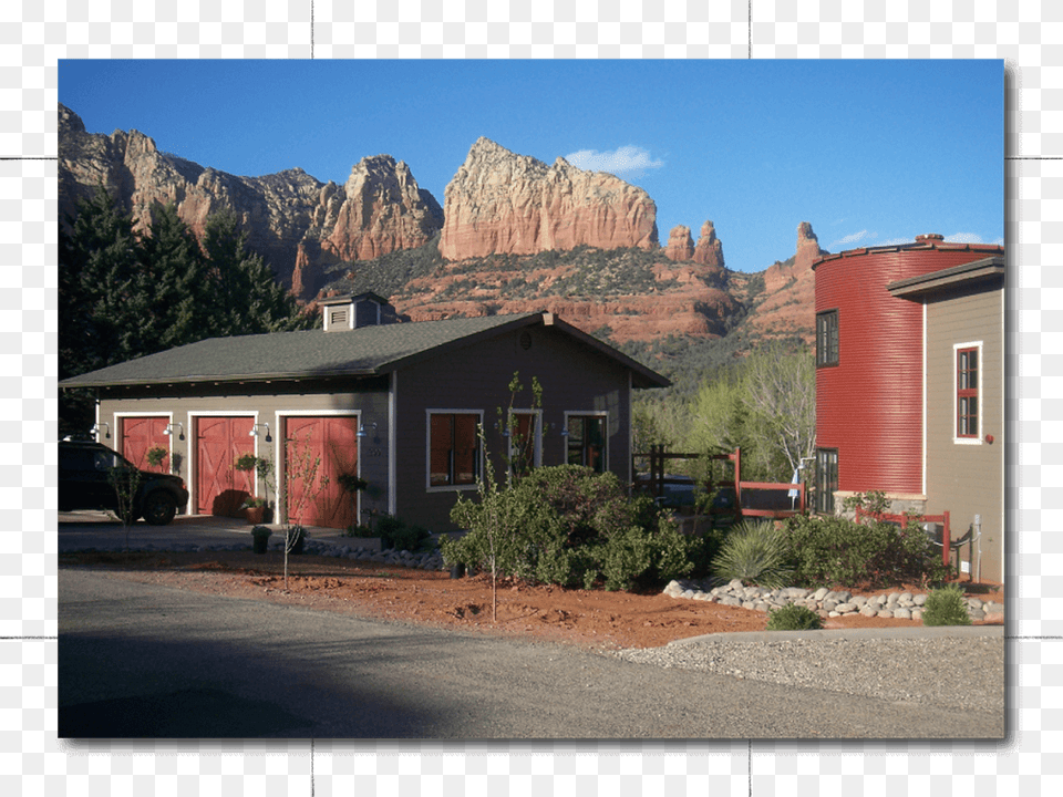 Residential Commercial Design Sedona Sunset, Architecture, Shelter, Rural, Outdoors Png Image