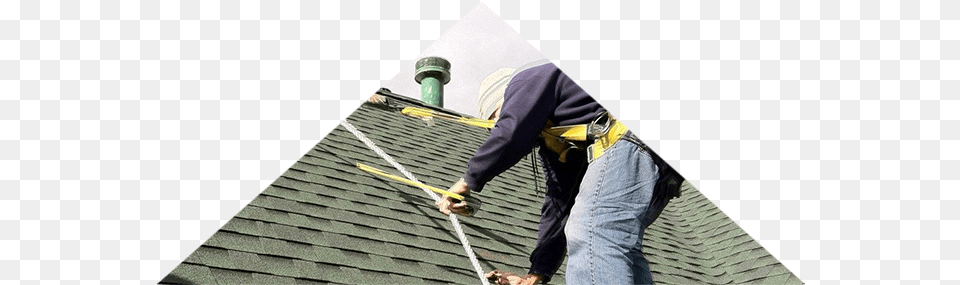 Residential Roofing Roofer With Harness, Architecture, Building, House, Housing Png Image