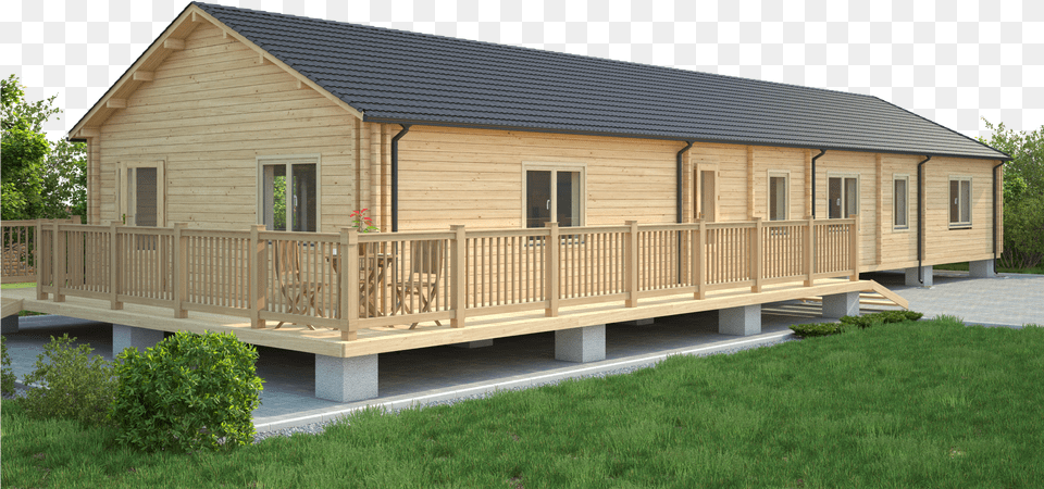 Residential Type Multi Room Log Cabins Residential Timber Cabins Uk, Architecture, Building, Housing, House Png