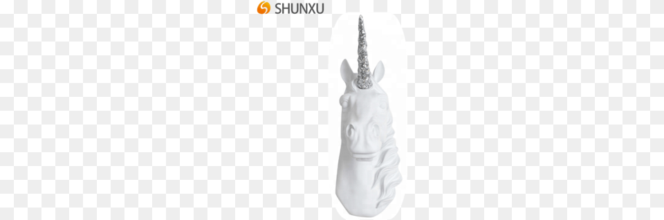 Resin Faux Unicorn Head Wall Mount Sculpture Decorative Statue, Figurine, Accessories, Clothing, Hat Free Png