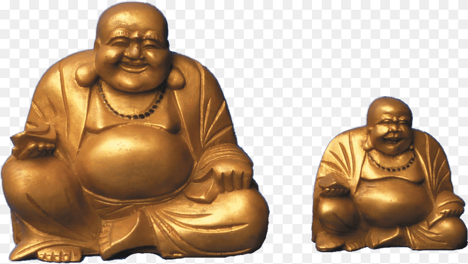 Resin Happy Buddha Gold Various Sizes Bronze Sculpture, Art, Adult, Person, Man Free Transparent Png