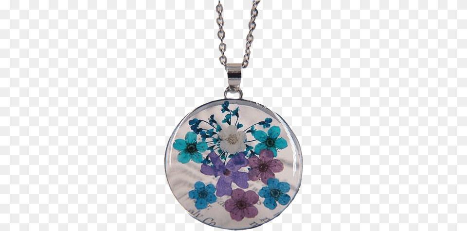 Resin Jewellery By Dry Flower, Accessories, Silver, Jewelry, Necklace Free Transparent Png