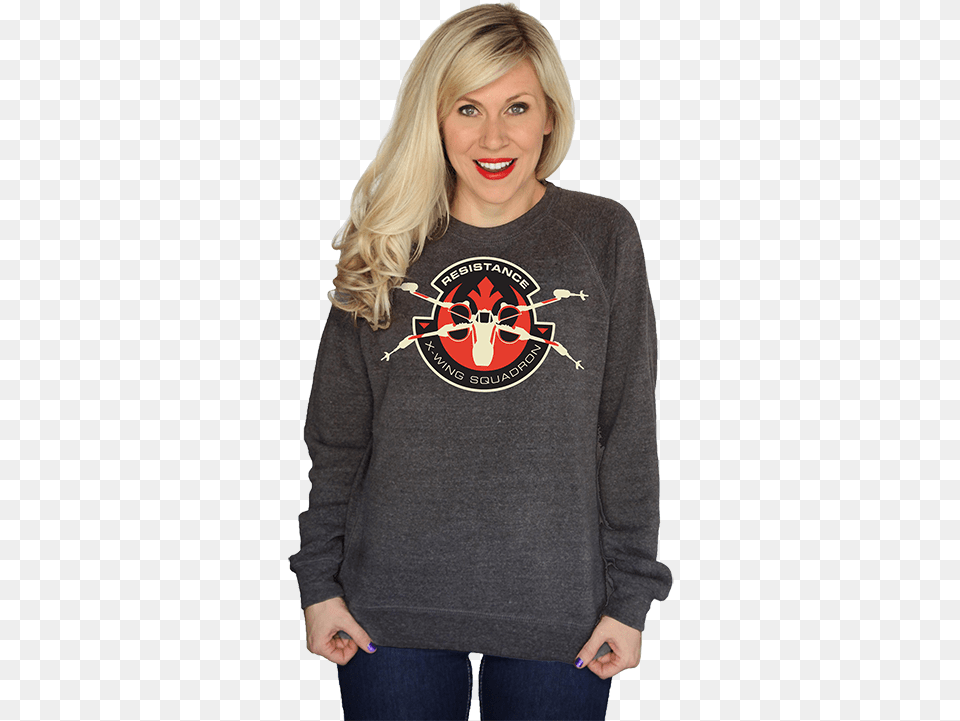 Resistance X Wing Pullover Vetement Star Wars Femme, Adult, T-shirt, Sweatshirt, Sweater Free Png