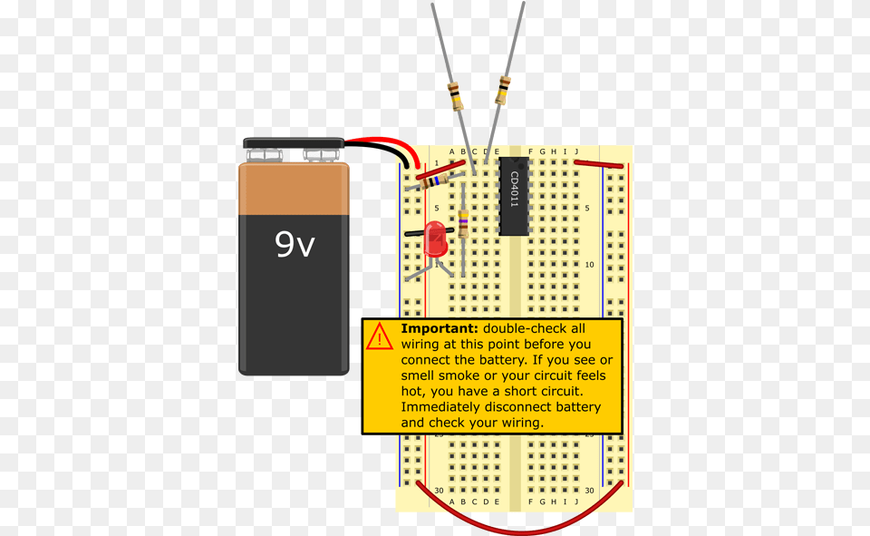 Resistor Connect Snap Connector To Battery Moisture Sensor Circuit Grade Free Png Download