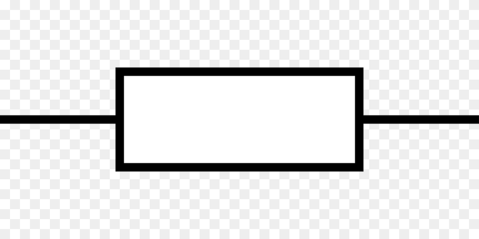 Resistor Symbol Gost Clipart, Green, Electronics, Screen, Blackboard Png Image