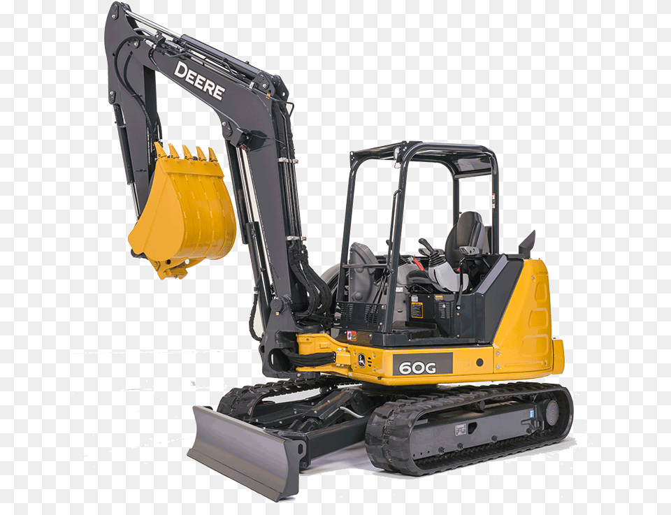 Resized Large John Deere Mini Excavator 2018, Machine, Bulldozer Free Png Download