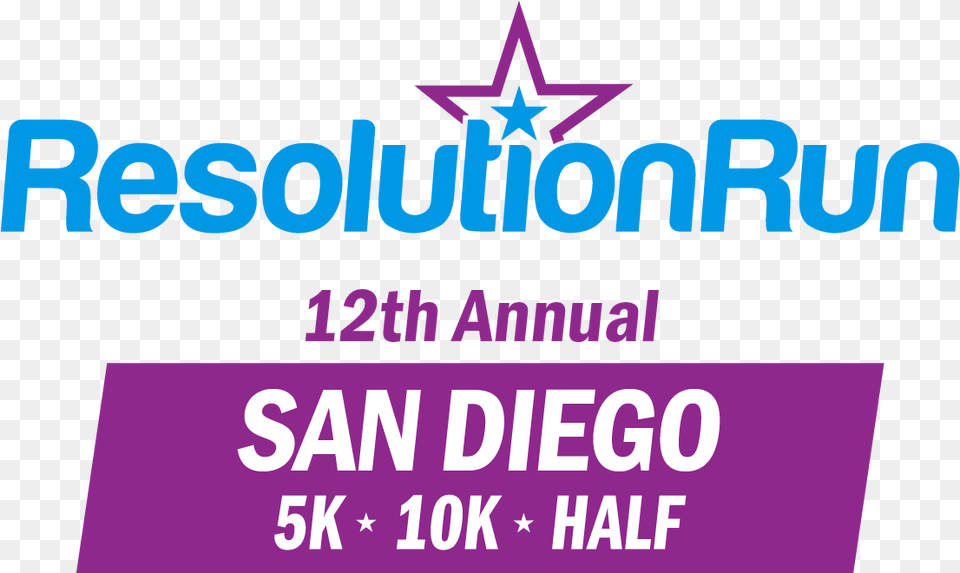 Resolution Run San Diego, Purple, Symbol Free Transparent Png
