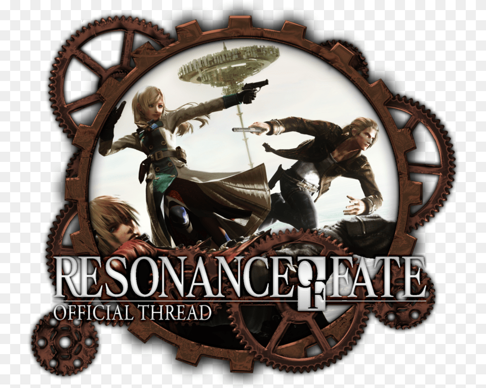 Resonance Of Fate Platform Resonance Of Fate Logo, Adult, Female, Person, Woman Png Image