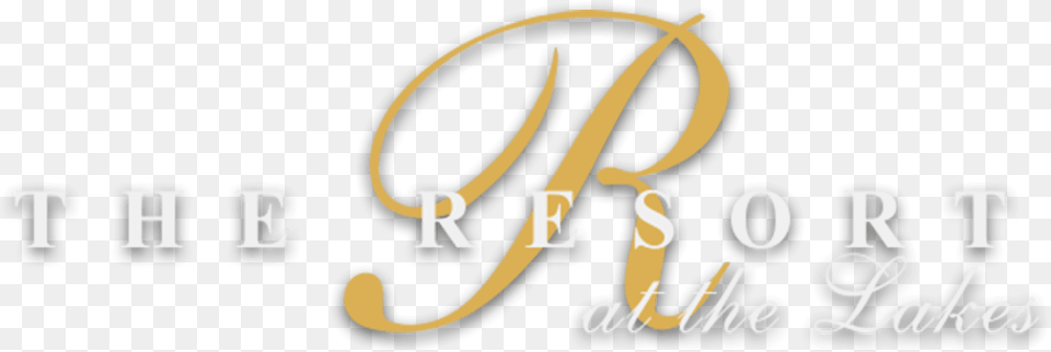 Resort At The Lakes Calligraphy, Text Free Png Download