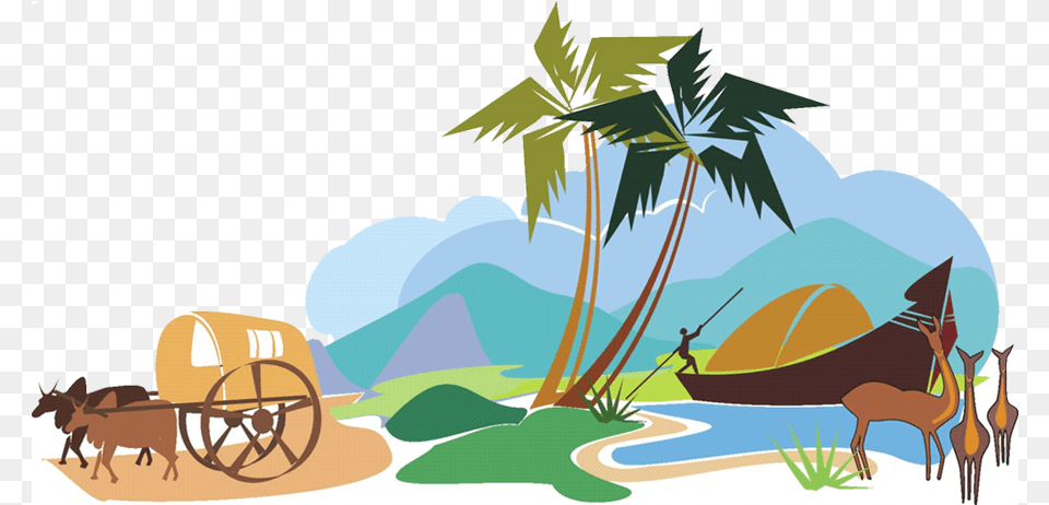 Resort Clipart Kerala Nature Kerala, Wheel, Outdoors, Machine, Animal Png Image