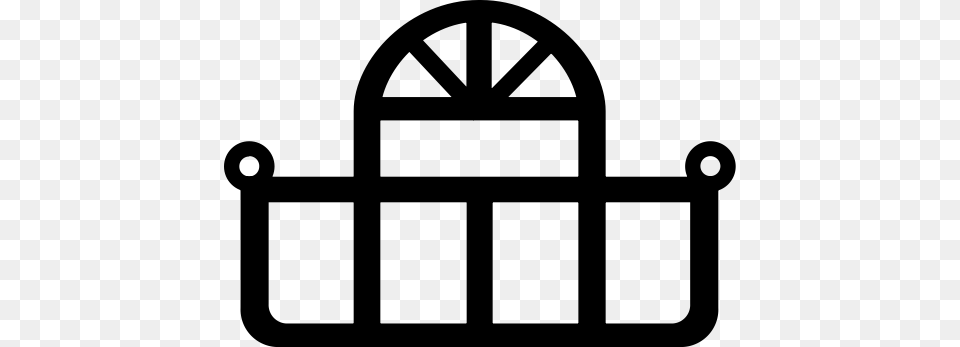 Resource Balcony Porch Icon With And Vector Format For Gray Free Png