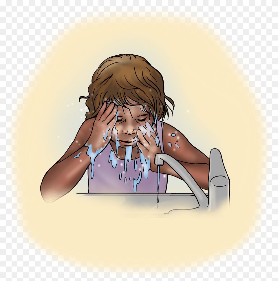 Resources Kids Washing Face Free Transparent Png