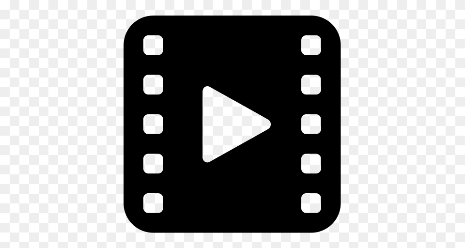 Resources Video Video Youtube Icon With And Vector Format, Gray Free Transparent Png