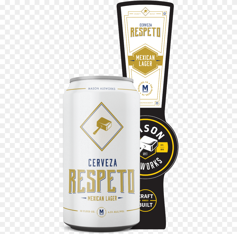 Resp Mason Ale Works Respeto, Alcohol, Beer, Beverage, Lager Png