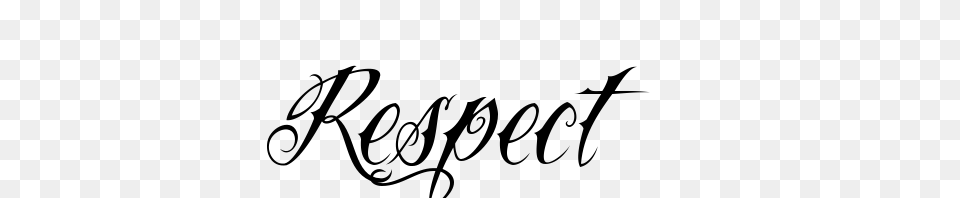 Respect Clipart Free Clipart, Handwriting, Text, Calligraphy Png