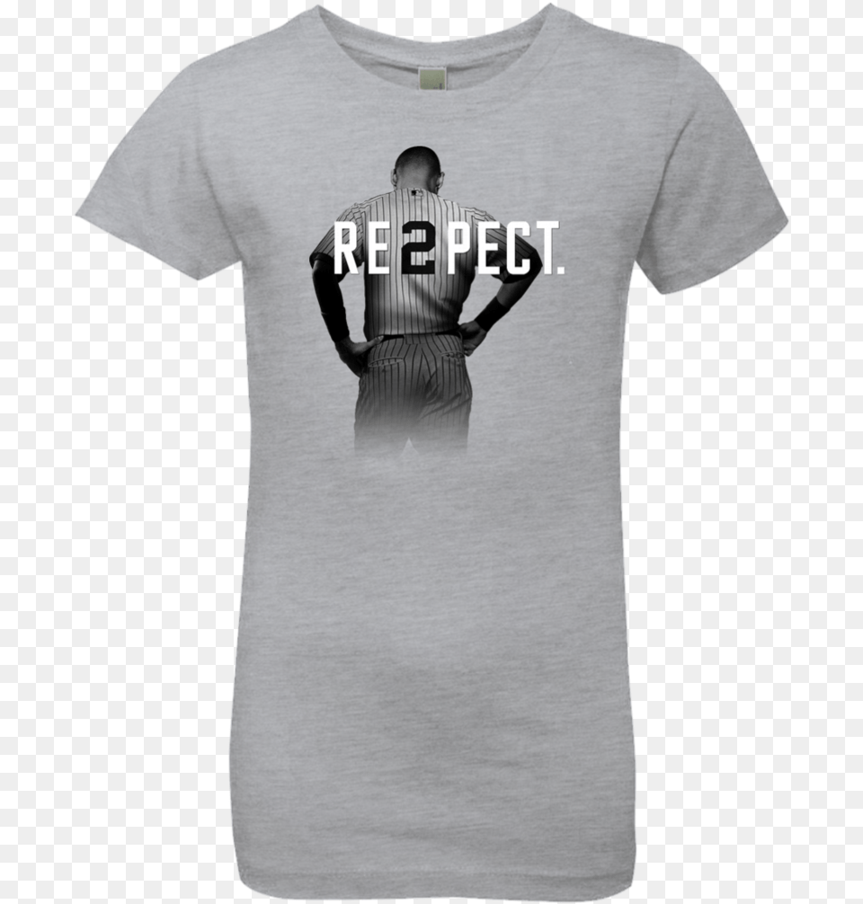 Respect Derek Jeter Girls39 Princess T Shirt T Shirts Eggs Fried Or Fertilized, Clothing, T-shirt, Adult, Male Png