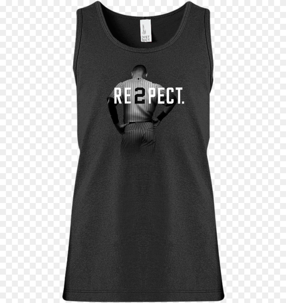 Respect Derek Jeter Girls39 Tank Top T Shirts, Clothing, T-shirt, Adult, Male Png