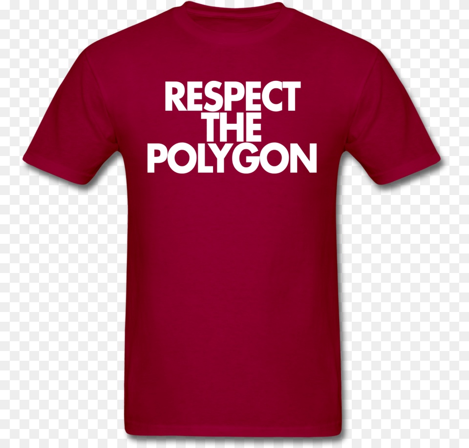 Respect The Polygon Unisex Tee T Shirt, Clothing, T-shirt Free Png