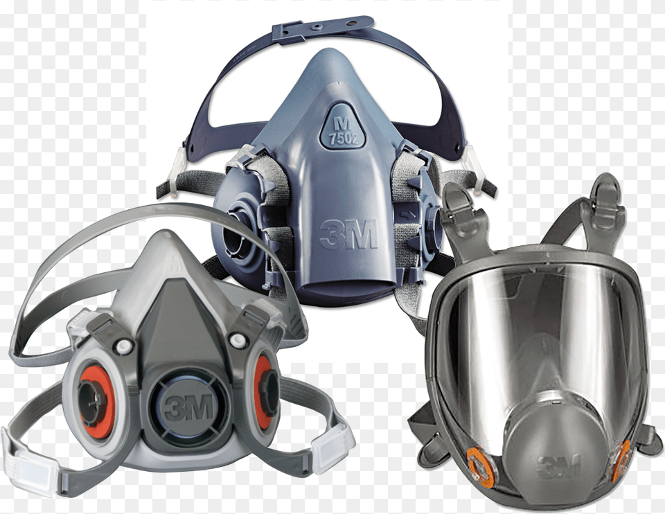 Respirator Full Face And Half Face, Helmet, Headlight, Transportation, Vehicle Free Png