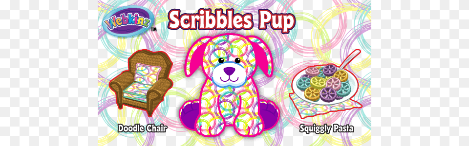 Responses To Scribbles Pup Webkinz Scribbles Pup, Purple, Art, Graphics, Chair Free Png