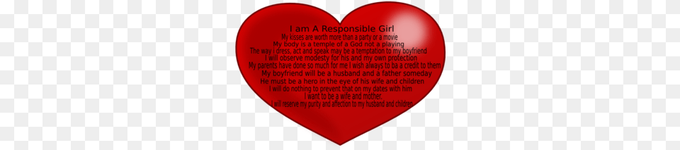 Responsible Girl Clip Art, Heart, Disk Png