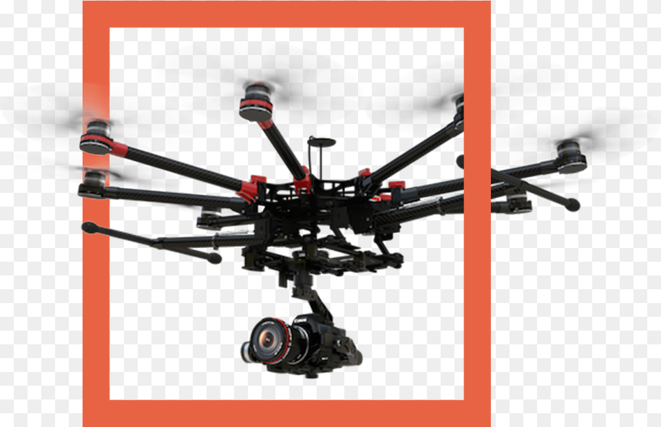 Responsive Image S1000 Dji, Coil, Machine, Rotor, Spiral Free Png Download