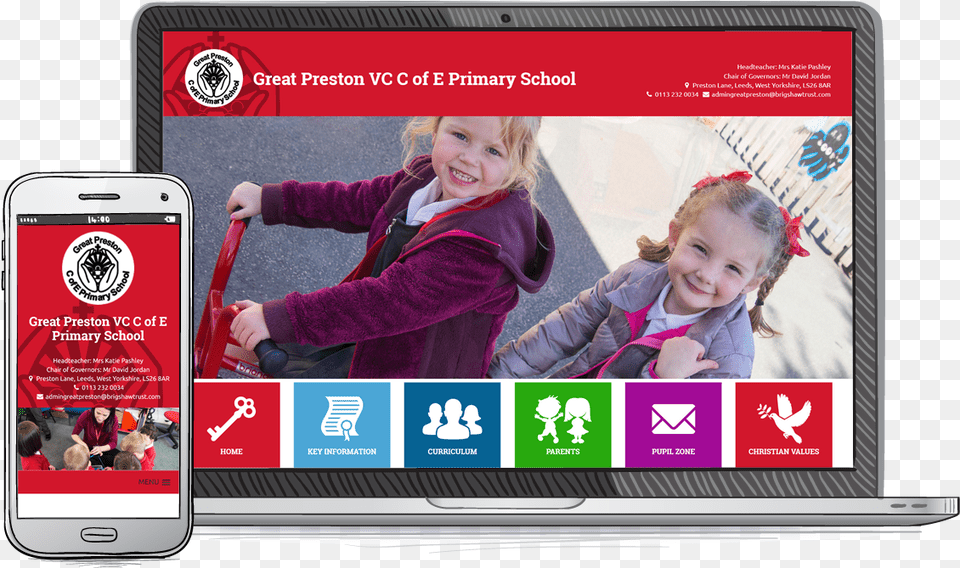 Responsive School Website Design Iphone, Electronics, Mobile Phone, Phone, Child Free Transparent Png