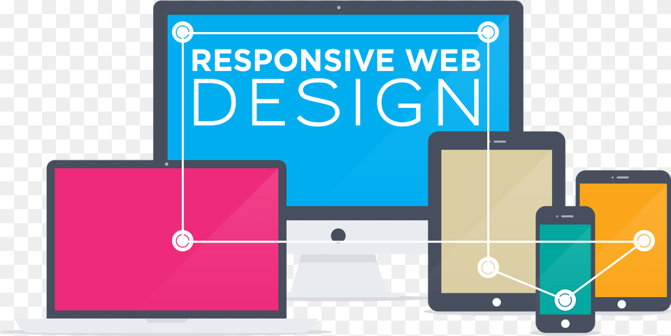 Responsive Web Design A Very Cool Trend Responsive Web Design Logo, Computer, Electronics, Pc, Computer Hardware Free Png Download