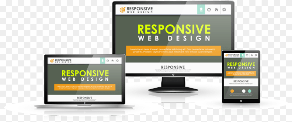 Responsive Web Development Responsive Web Design Que Es, Computer Hardware, Electronics, Hardware, Monitor Free Png